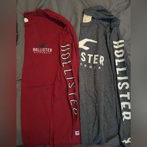 Hollister long sleeves